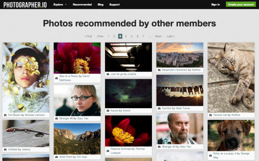 Photographer.io screenshot
