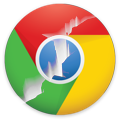 Chrome cracked icon