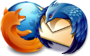 Firefox and Thunderbird logos